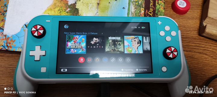 Портативная игровая приставка nintendo switch