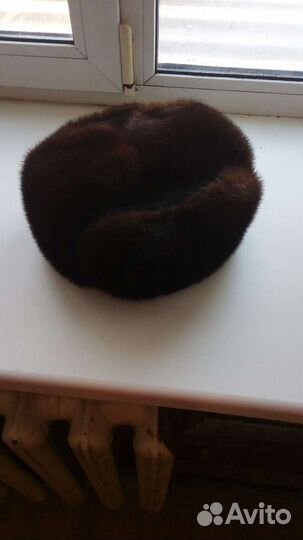 Норковая шапка мужская