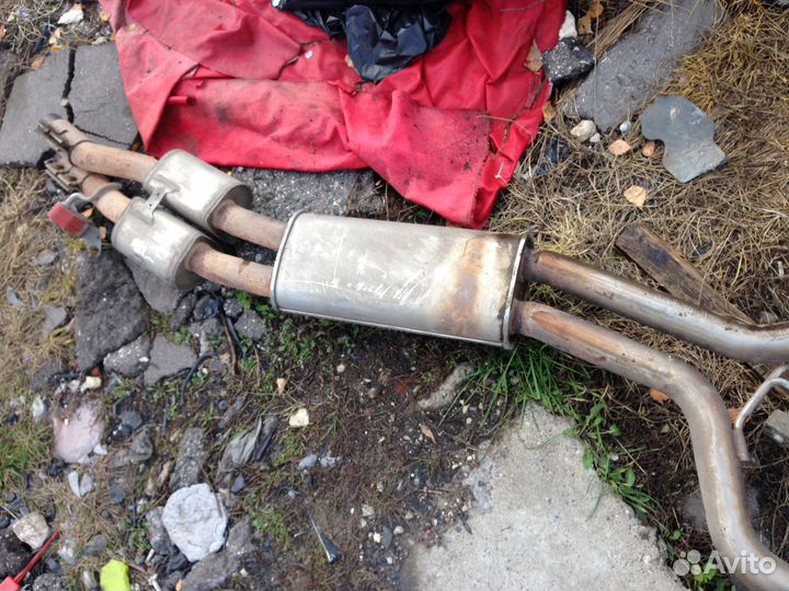 Глушитель в сборе Volkswagen Touareg NF