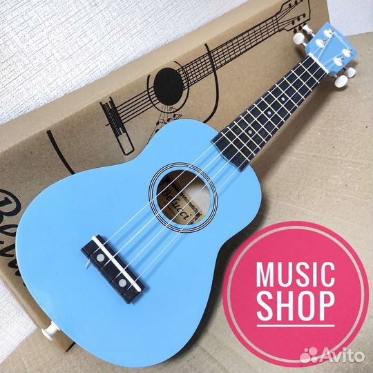 Укулеле сопрано новая