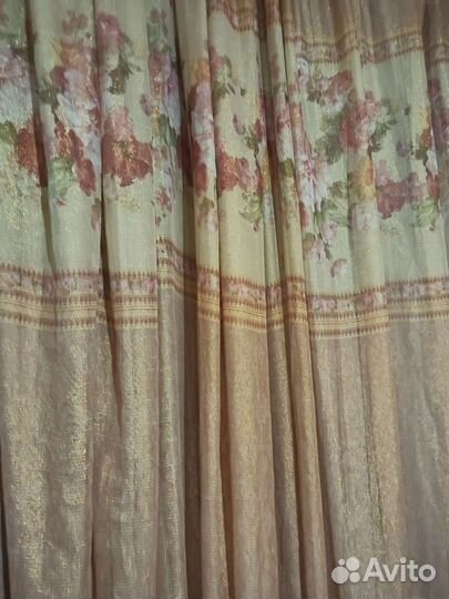 Шторы и тюль бу