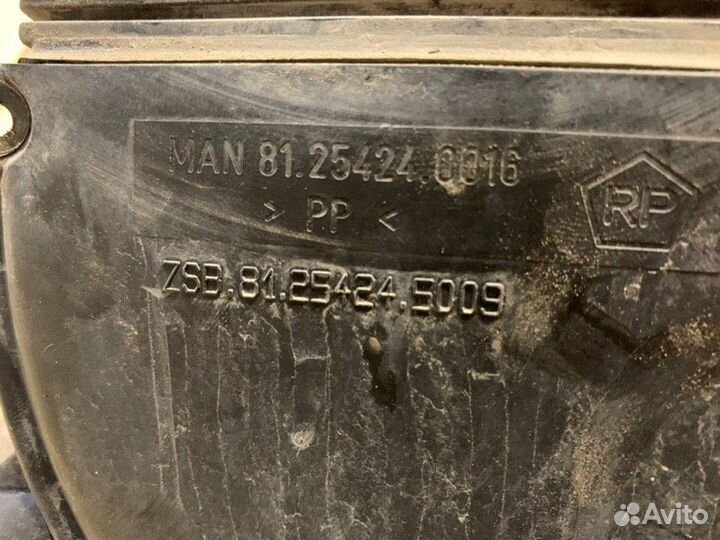 Крышка отделения для жгутов проводов кабины Man