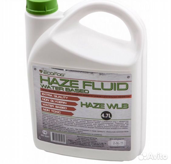 EcoFog EF-haze-WLB Жидкость тумана для haze-машин