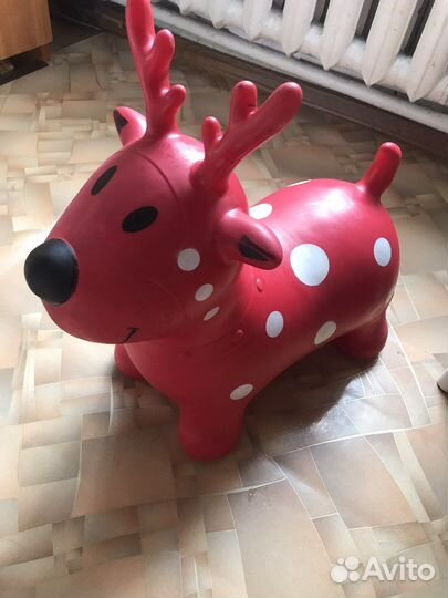 Надувной попрыгун пятнистый олень