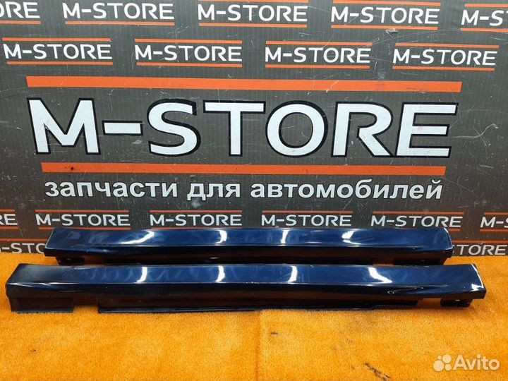 Накладка на порог Bmw 7-Series E65 N62B44A 2003