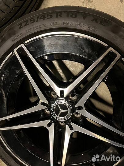 Комплект дисков Mercedes R18 с резиной (оригинал)