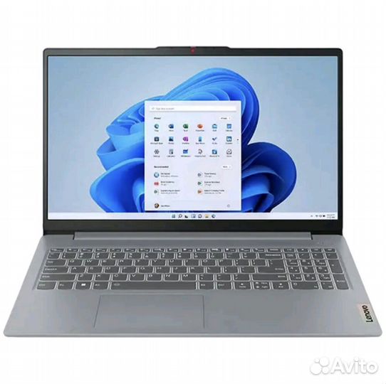 Ноутбук Lenovo IdeaPad Slim 3 15IRU8 серый