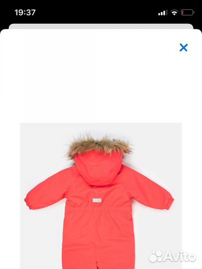 Комбинезон для девочки зима