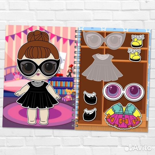 Развивающая Игра на липучках