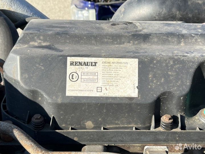 Двигатель DXI11 450 л.с. ECO6B Renault Premium