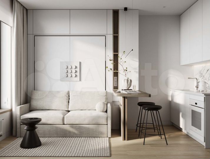 Апартаменты-студия, 31,7 м², 8/10 эт.