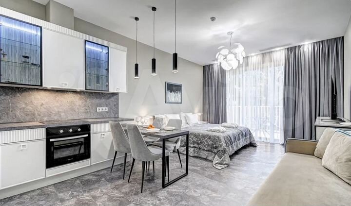 Апартаменты-студия, 55 м², 13/14 эт.