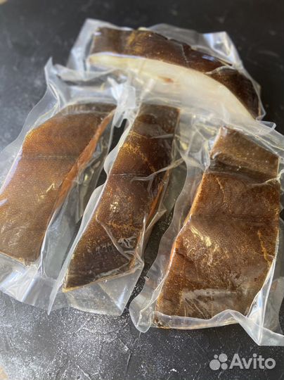 Палтус копчёный в/у