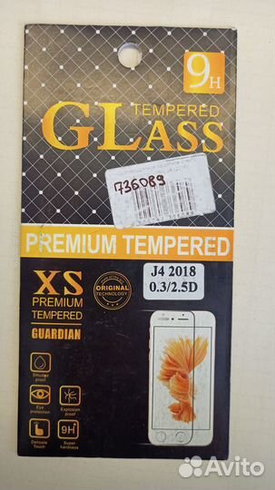 Защитное стекло Samsung J4 (2018) 736089