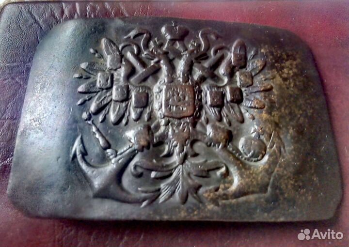 Пряжка царская морская