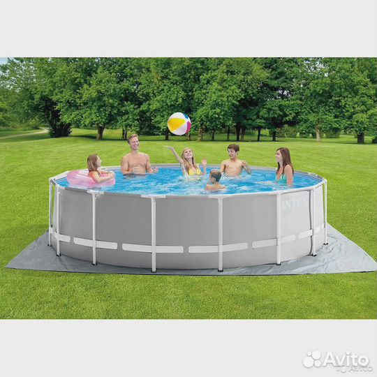 Каркасный бассейн intex 26726 457х122 см