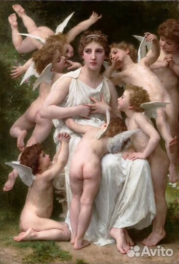 Парная экспозиция - Натиск амуров и Нимфы и сатир