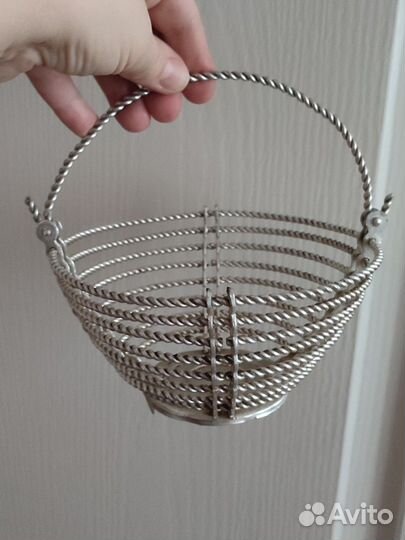 Вазочка корзинка конфетница