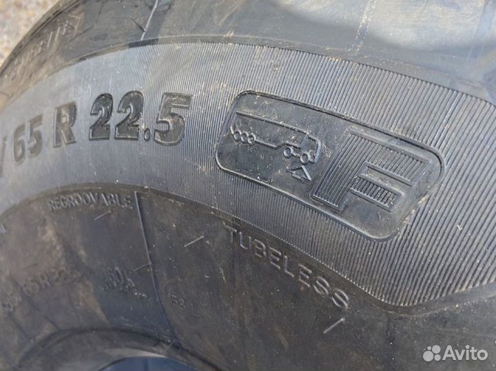 Michelin 385 65 22.5 рулевые Испания antisplash