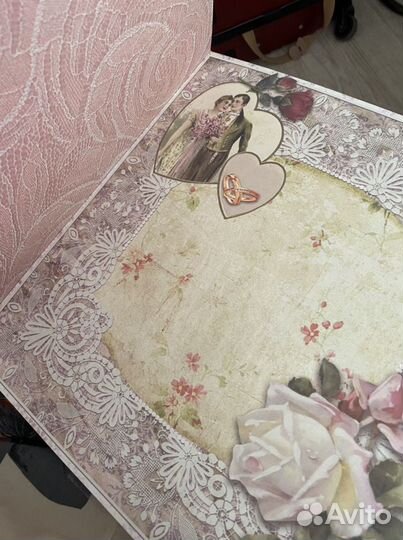 Набор бумаги для скрапбукинга Свадебная коллекция