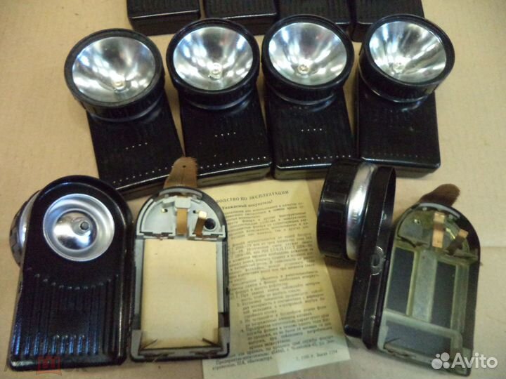 Фонарики СССР сигнальные С документами