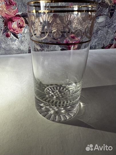 Хрустальный стакан богемия