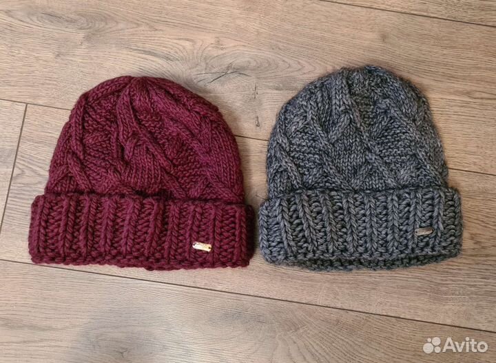 Шапка женская с шерстью в составе