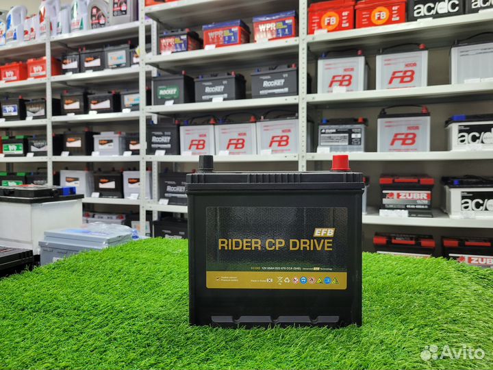 Аккумулятор rider CP drive EFB 65 Ah о.п
