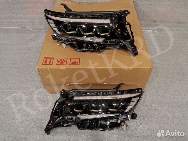 Фары Toyota Land Cruiser Prado 150 c 2017 LED