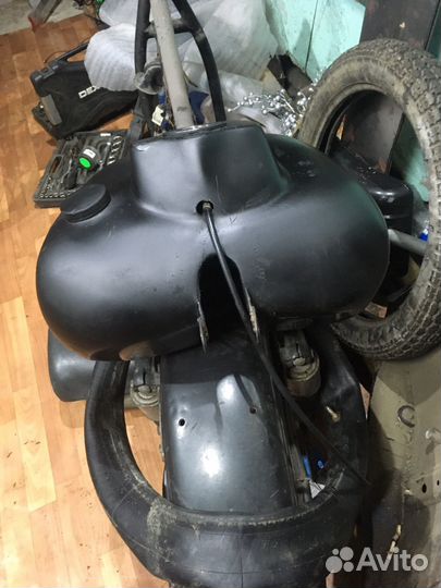 Топливный бак чоппер