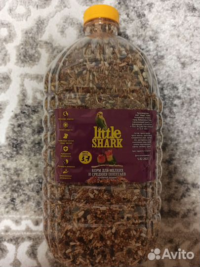 Корм для волнистых попугаев