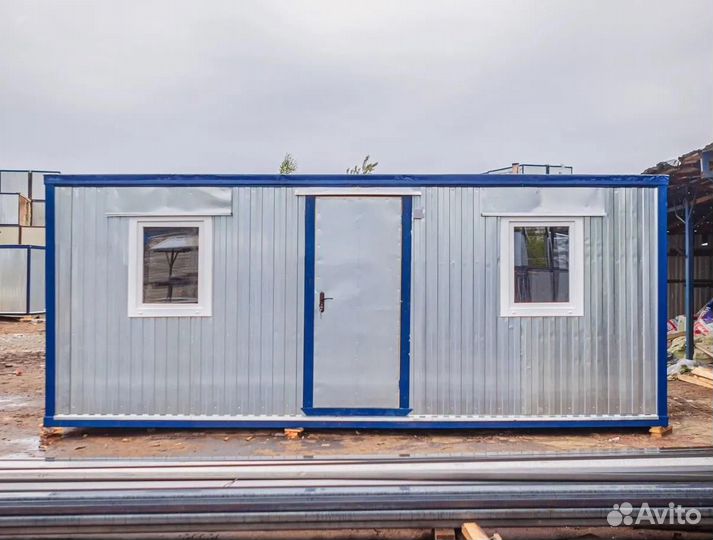 Бытовка хозблок по безналу для строителей