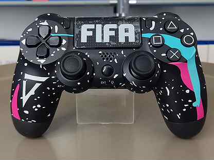 Джойстик ps4 Геймпад ps4 Dualshock 4 Fifa черный