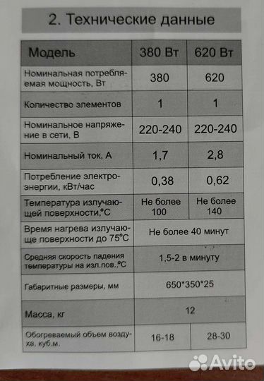 Кварцевый обогреватель