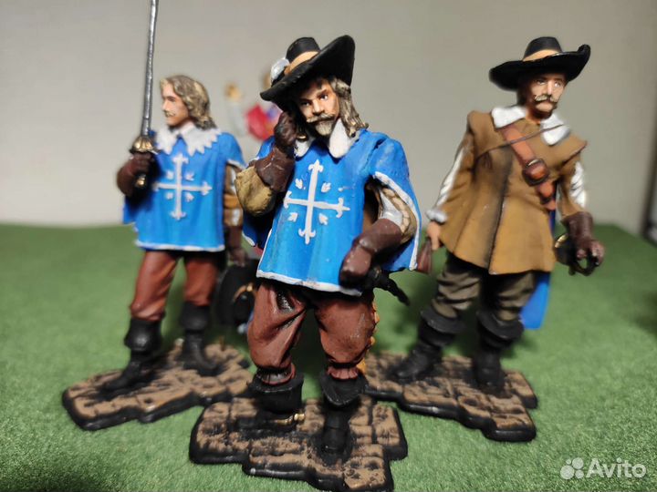 Модель солдатика, мушкетёры