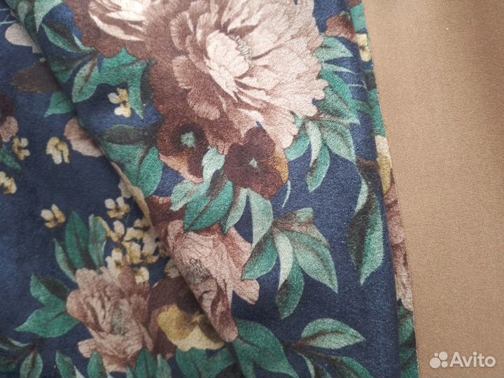 Замша на трикотажной основе