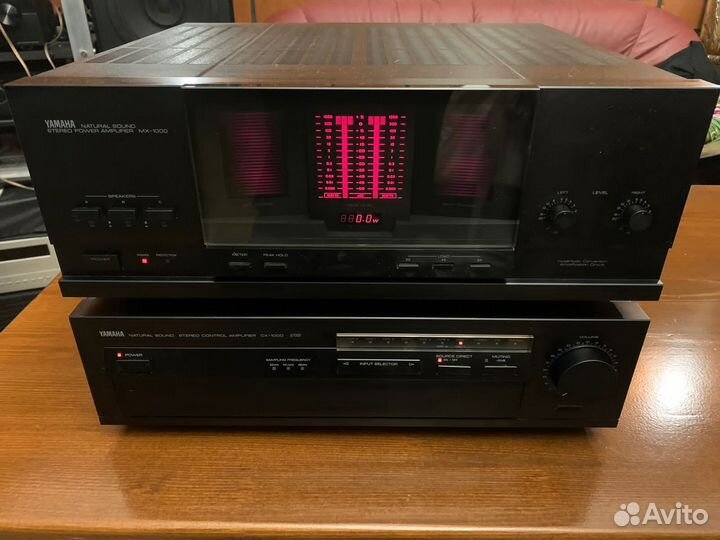 Усилитель мощности Yamaha MX-1000+CX1000