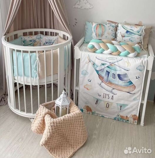 Бортики подушки новые