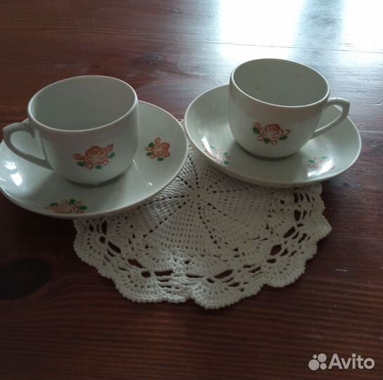 Чашка с блюдцем СССР