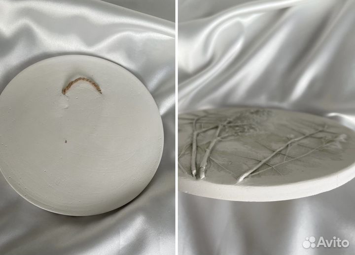 Ботанический барельеф панно