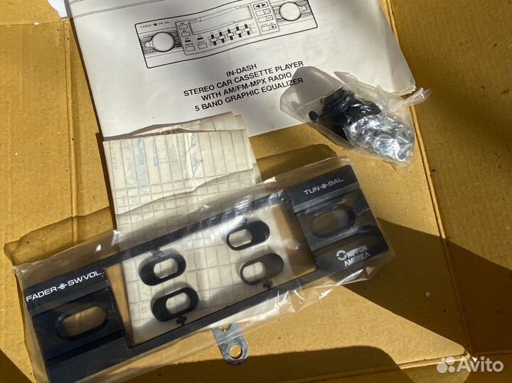 Автомагнитола nippon america раритет