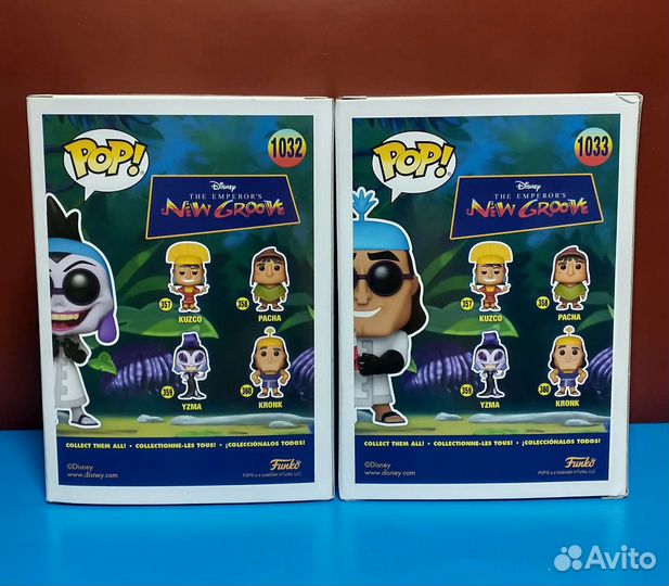Funko Pop Yzma & Kronk (WonderCon Exclusive)