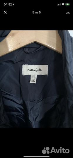 Куртка для девочки zara 152