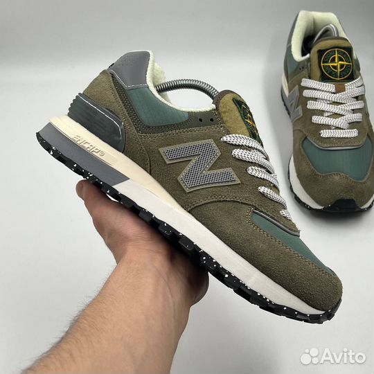 New balance 574 stone island