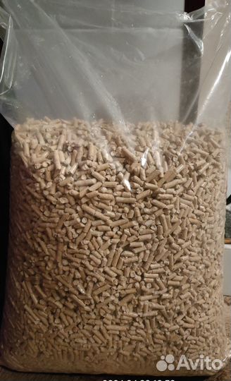 Наполнитель для лотка 15 кг(опилки прессованные)