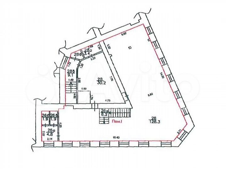 Продам торговое помещение, 269 м²