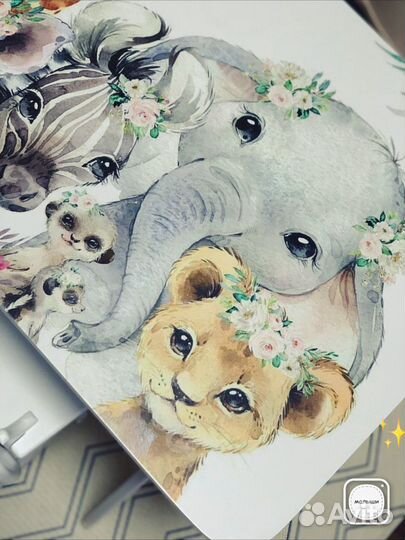 Детский стол и стул новый из дерева