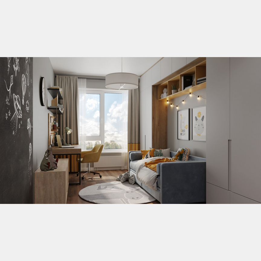 1-к. квартира, 36,5 м², 9/15 эт.
