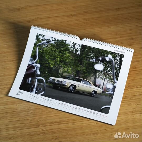 Настенный Автомобильный Календарь 2023