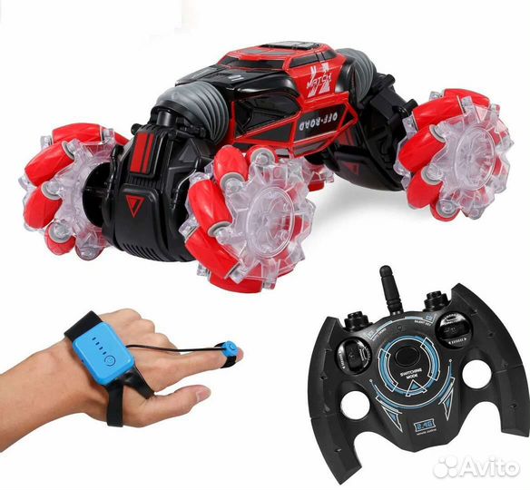 Машинка перевёртыш управление жестами